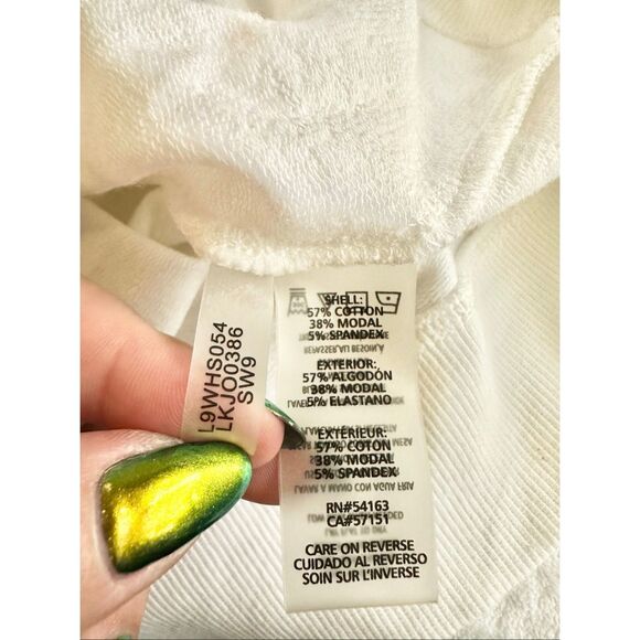 KARL LAGERFELD PARIS Bonjour Graphic Sweatshirt - size XS - Picture 8 of 10